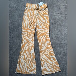 H&M Patterned Flare Pants